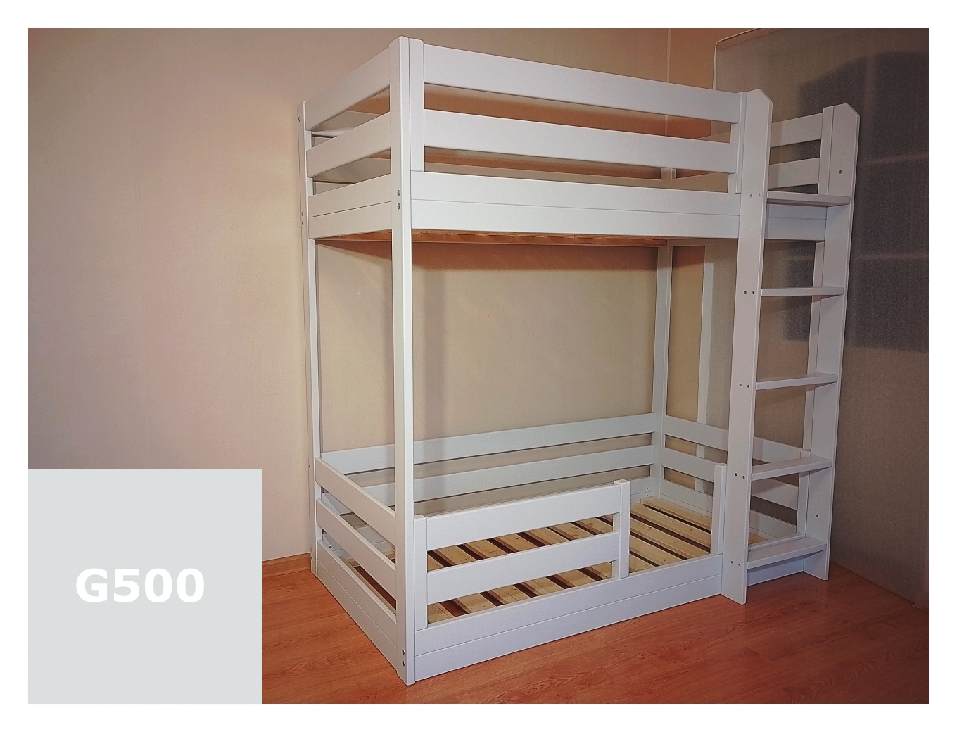 Laste nari voodi hele hall madal puidust 80x160 cm madratsile aga saab teha ka teisi madratsi mõõte näiteks 90x200 cm.